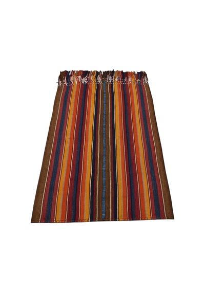 Kilim Antik El Dokuma Yün Konya Yörük Kilimi 0081 - Antika - Çok Renkli