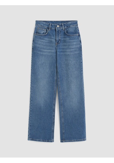 Lcw Jeans İndigo Petite Straight Fit Kadın Jean Pantolon