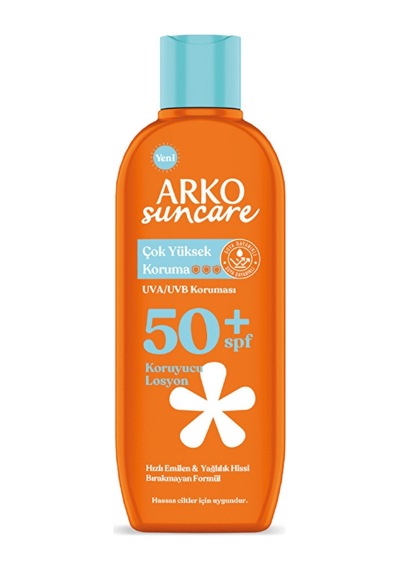 Sun Care Spf50+ Güneş Koruyucu Losyon Yüksek Uva & Uvb Koruması, 200 Ml