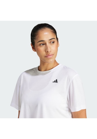 Adidas Tr-es Boxy Workout Kadın T-shirt Jc9556 Beyaz