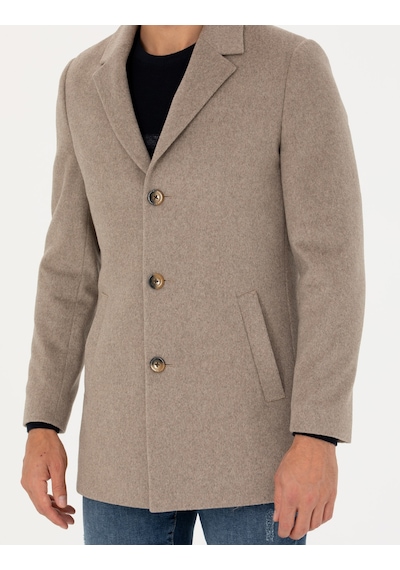 Pierre Cardin Erkek Bej Kaban 50270887-vr011 Bej