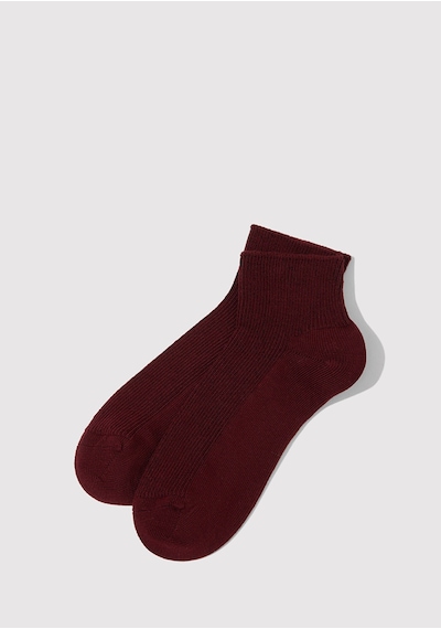 Mavi - Bordo Patik Çorap 1913551-27129 Bordo
