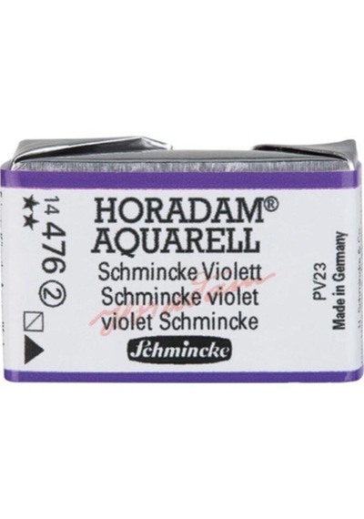 Schmincke : Horadam Aquarell Artist Sulu Boya : Tam Tablet : Seri 2 476 Schmincke Violet