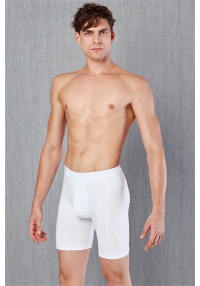 Mode Cool Doreanse Erkek Pamuklu Uzun Paça Boxer 1792p Siyah
