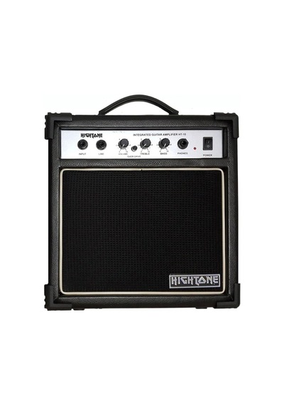 High Tone Ht-15t Çift Girişli Kombo Amfi 15w Vokal Ve Enstrüman Aynı Anda Bağlanabilir Dayanıklı Kabin Berrak Ses Çıkışı