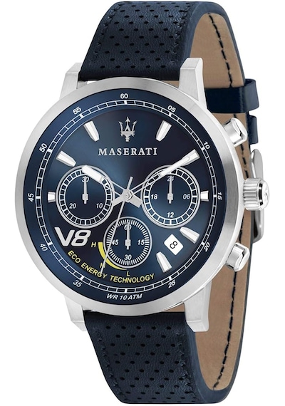 Maserati V8 Eco Enerji Erkek Kol Saati Gold