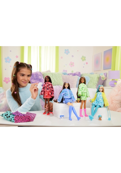 Barbie Cutie Reveal Şirin Kostümler Serisi - Kedicik HRK23
