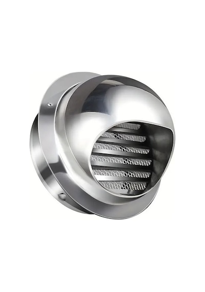 Peronline Dekoratif Duvar Ve Cam Balkon Menfezi Paslanmaz 150mm