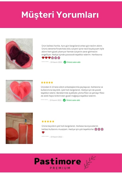 Premium Kumaş Fermuarlı Dayanıklı Çamaşır Yıkama Filesi Sütyen Yıkama Torbası 2'li Paket - Pembe