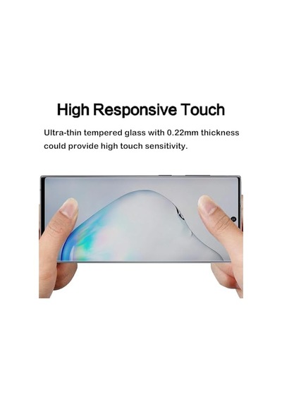Galaxy Note 10 Privacy Hayalet Ekran Koruyucu 2 Adet - 9h Seramik Cam, Yan Görünme Engelleyici, Tam Kaplama