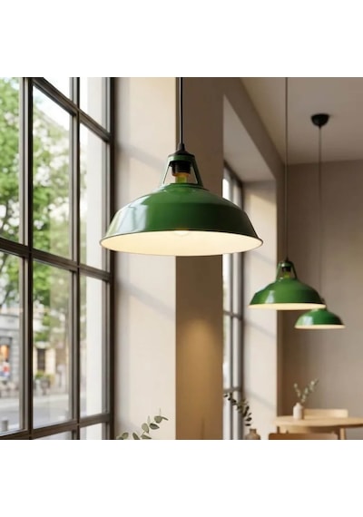 Homing Dock İskandinav Metal Sarkıt Yeşil
