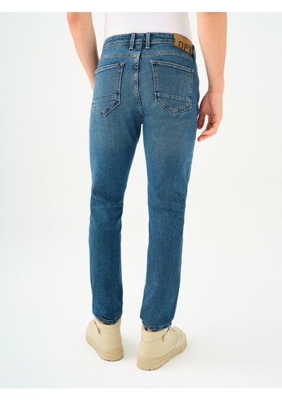 Ricardo Slim Fit Erkek Pantolon Orta İndigo