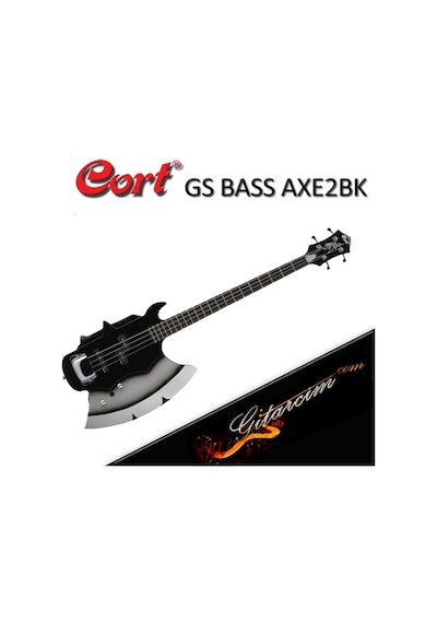 Cort Gs Bass Axe2Bk Bas Gitar