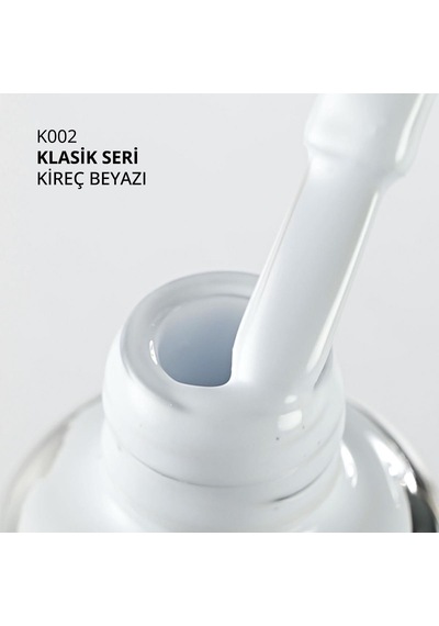 Kalıcı Oje K002, Kireç Beyazı, 10 Ml Diğer