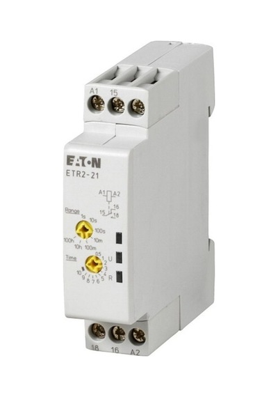 Eaton Etr2-21 Elektronik Zaman Rölesi 17,5mm - Kısa Süreli On
