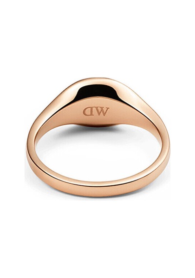 Classic Mini Signet Ring Rose Gold Pembe