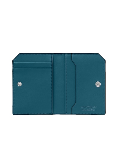 Mont Blanc Montblanc Meisterstück Selection Soft Mini 4cc Cüzdan 131246 Mavi