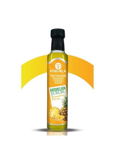 Bromelain Ananas İçeren Detox Şurubu 250 Ml