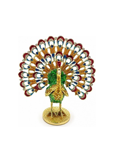 Swaroski Taşlı Tavuskuşu Alk5712