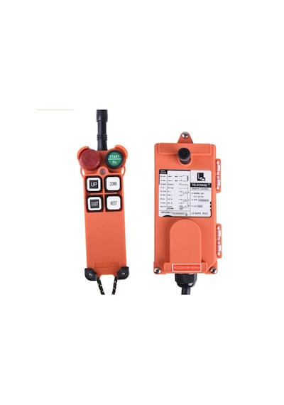 4 Hareket Tek Hız Vinç Uzaktan Kumanda 24 Volt