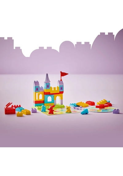 LEGO® DUPLO® Hopsy’nin Kale Oyunu 10450 - 3 Yaş ve Üzeri Çocuklar için 3 Hayvan Figürü İçeren Eğitici Oyuncak Yapım Seti (47 Parça)