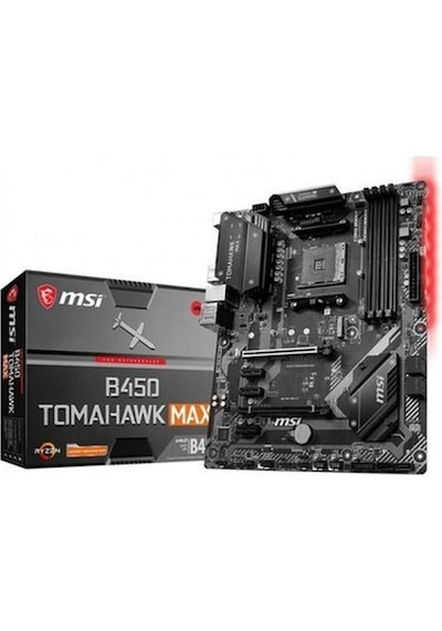 Msı B450 Tomahawk Max Rgb Ddr4 M.2 Dvı Hdmı Usb3,2 Am4