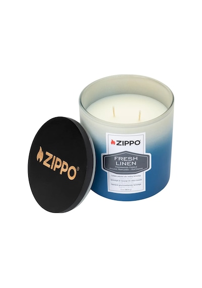 Zippo Odor-masking Candle - Koku Giderici Mum Fresh Linen Mavi
