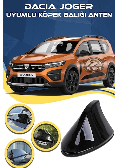Dacia Joger Uyumlu Oto Balık Sırtı Anten Elektrikli Köpekbalığı Balina Tavan Anten