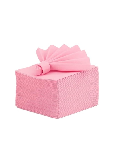 Airlaid Peçete 40x40 Cm Açık Ölçü 20x20 Cm Katlı, 50'li Paket, Kumaş Dokulu, Hijyenik, Premium Sofra Peçe 61902616