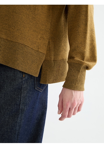 Lcw Everyday Sarı Bisiklet Yaka Oversize Kadın Sweatshirt