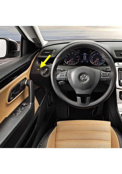 VW Passat CC 2009-12 Park El Freni Düğmesi Tuşu Butonu 3C0927225C