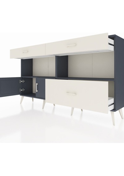 Arges Konsol 2 Raflı 3 Çekmeceli 2 Kapaklı 176x30x99 Antrasit-ant Antrasit-antrasit/aytaşı Arges Konsol 2 Raflı 3 Çekmeceli 2 Kapaklı 176x30x99 Antrasit-ant Antrasit-antrasit/aytaşı