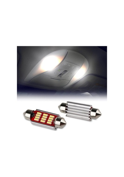 4 Adet Sofit Led Canbus 39 Mm Iç Aydınlatma Plaka Tavan Lambası