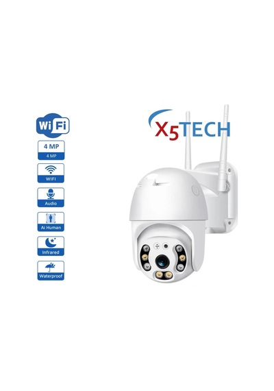 Hadron X5-tech Rx-88aı Wi-fi Speed Dome İp Güvenlik Kamerası 2mp İcsee - Beyaz