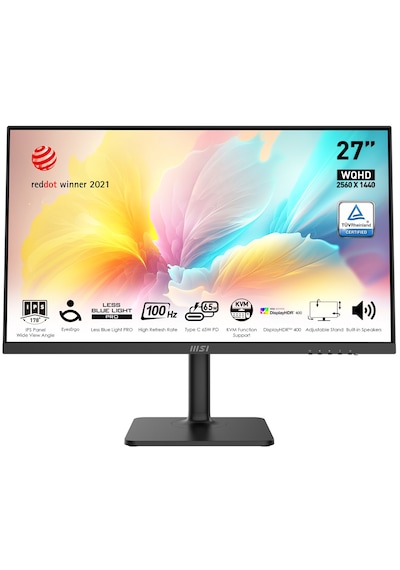 Msı Modern MD272QXP 27'' 1 MS 100 Hz 2K Pivot IPS Monitör (Teşhir)