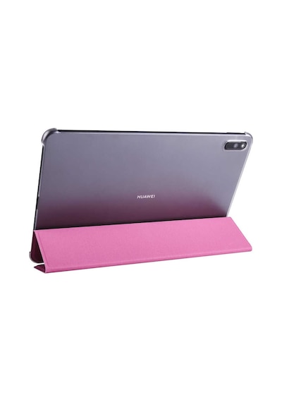 Lexroo Huawei Matepad 11 2021 Smart Cover Standlı 1-1 Kılıf - Pembe Kapaklı Kılıf
