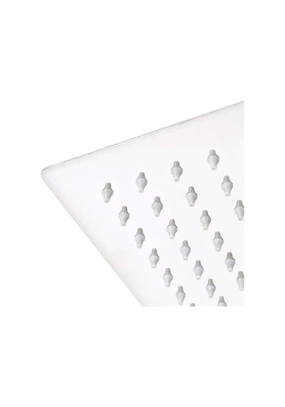 Fause Ankastre Duş Başlığı Borulu Kare Slim Metal 50x50 Cm Tavandan Krom