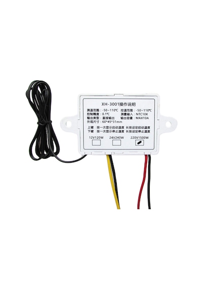 Elektronikport-Xh-W3001 220V Ac Dijital Termostat (Sıcaklık Kontrol Devresi)