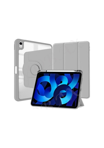 Apple Uyumlu iPad Air 5 Air 4 10.9 Kılıf Dik-Yatay Kalem Bölmeli A2072 A2316 A2324 A2325 A2588 A2589 A2591