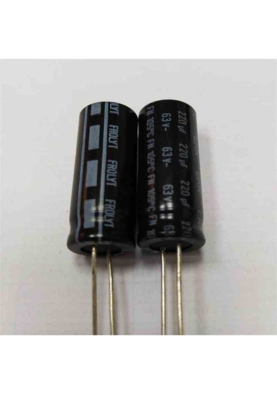 220mf 63v 12x25 Floryt Elko Kondansatör 50 Adet