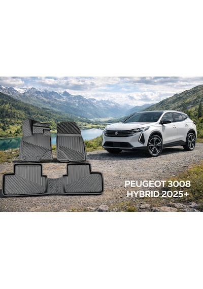 Peugeot 3008 Hybrid 2025+ Uyumlu 3d Oto Paspas