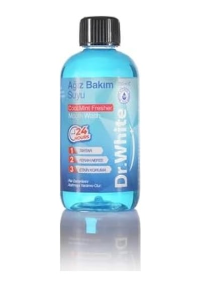 Dr. White Ağız Bakım Suyu Cool Mint Fresher