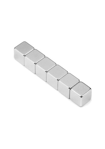 Hdg 10 Adet 10mm X 10mm X 10mm Güçlü Küp Neodyum Mıknatıs