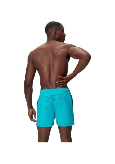 Speedo Classic Logo Volley 16" Erkek Şort Mayo Mavi