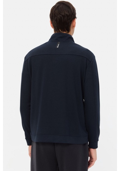 D'S Damat Ds Damat Regular Fit Lacivert Düz Sweatshirt 5hce26172202m 101