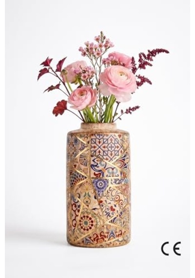 Ayrex Debut Handmade Seramik Vazo / El Yapımı, Canlı Renkli, Dekoratif Aksesuar / 11-30 Cm Yükseklik / Modern Ve Kla Genel