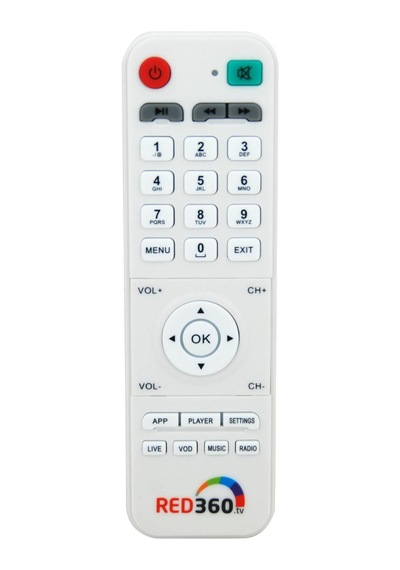 Redline Red360 Ipbox Uydu Alıcı Kumandası