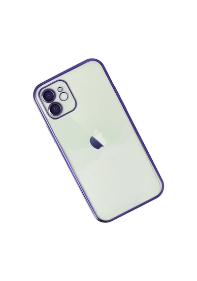 Apple iPhone Uyumlu   11 Kılıf Razer Lensli Silikon - Mor