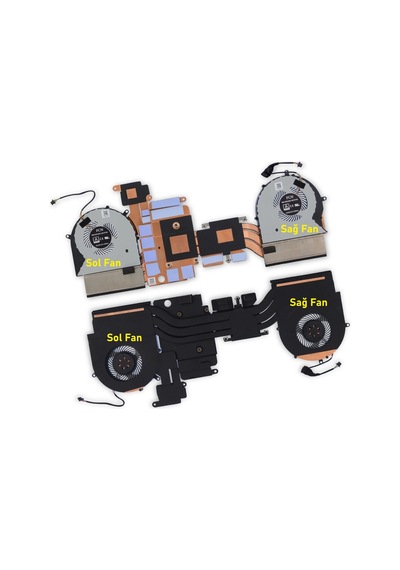Asus Fx503vd-dm077 İle  Fan Sağ V2