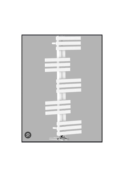 Dekoratif Havlupan 500x1200 Beyaz